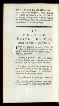 La Priere Universelle