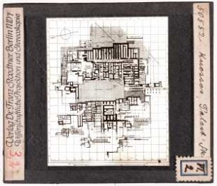 Knossos, Palast, Grundriss (Stoedtner-Nr. 50552)