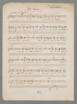 Die todte Braut, op. 81 - BSB Mus.ms. 4745-21