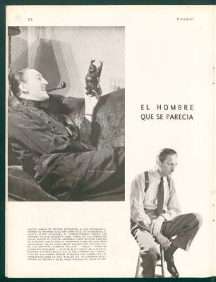 El hombre que se parecía - Warren William