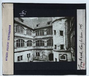 Ansbach, Hofkanzlei : Außenansicht, Hof