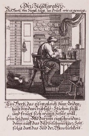 "Abbildung der Hauptstände ..." : Siegelgraber, Stich, 1698