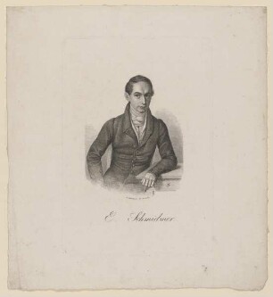 Bildnis des E. Schmidmer