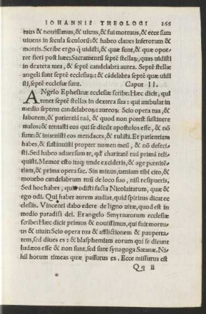 [falsch eingebundenes Bl. Qqii: Apocalypsis Beati Iohannis Theologi]