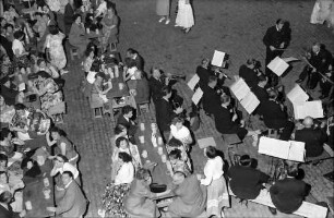 Freiburg: Musikkapelle, von oben