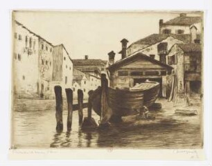 Bootsbau in Venedig