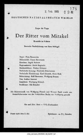 Der Ritter vom Mirakel