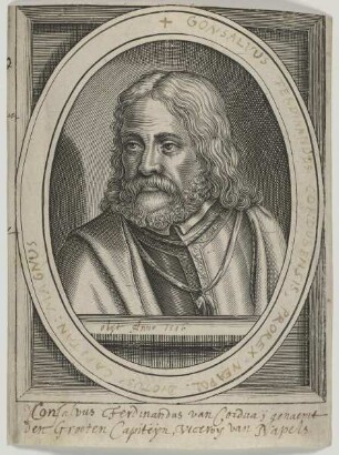 Bildnis des Consalvus Ferdinandus Cordubens