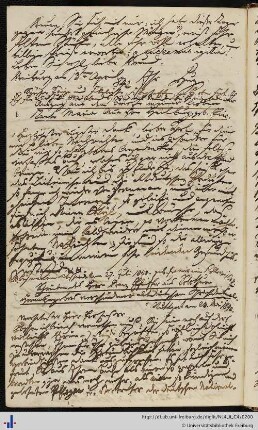 Brief von Franz Pfeiffer an Franz Karl Grieshaber (24.05.1842)