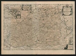 Landtcarte Von den Ambtern Rendsborg Kiel und Bordesholm Anno 1649.