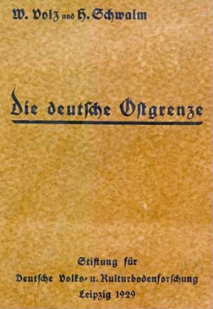 Die deutsche Ostgrenze