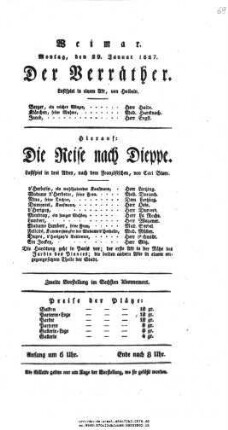 Die Reise nach Dieppe