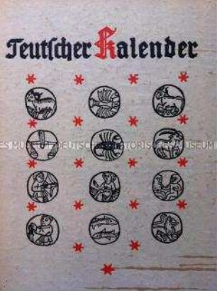 Faksimileausgabe eines deutschen Kalenders von 1490