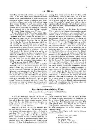 Der deutsch-französische Krieg : (Fortsetzung)