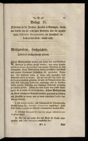 161-162, Beilage IX