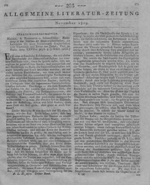 Jakob, L. H. v.: Einleitung in das Studium der Staatswissenschaften. Halle: Hemmerde & Schwetschke 1819