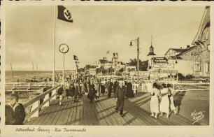 Ostseebad Cranz - Die Promenade