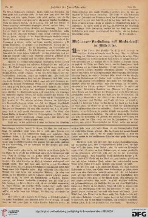 Wohnungs-Ausstattung und Kleidertracht im Mittelalter