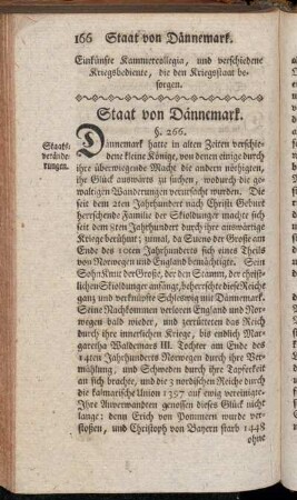 Staat von Dännemark.