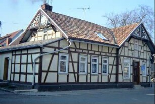 altes Backhaus im Unterdorf; Fachwerk