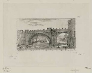 Veuë et perspective du pont neuf et du pont au Change