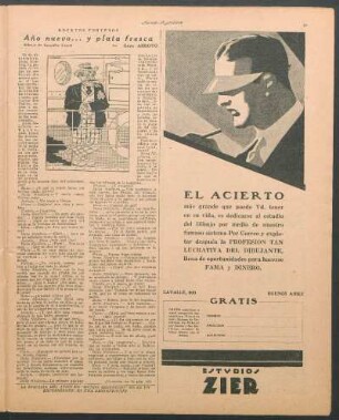 Año nuevo... y plata fresca : Bocetos porteños