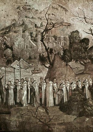 Abholung der Karmeliten durch Ludwig den Heiligen 1248
