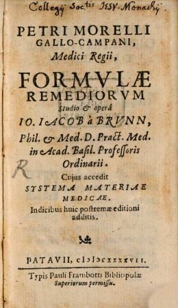 Methodus praescribendi formulas Remediorum