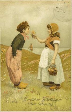 Herzlichen Glückwunsch zum Geburtstag - Ein glückliches Paar [R]