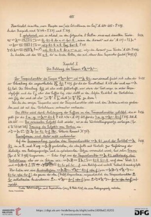 Kapitel II. Die Bildung des Tempus [Hieroglyphen]