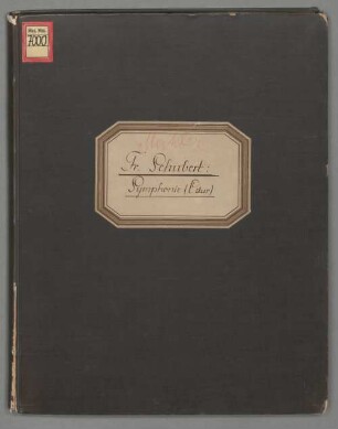 Siebente Symphonie, C dur - BSB Mus.ms. 7000 : Handexemplar von Gustav Mahler mit seinen Eintragungen. Aus dem Nachlass des Geigers und Dirigenten Theodore Spiering, Konzertmeister des New Yorker Philharmonischen Orchesters unter Gustav Mahler.