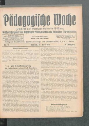 Reformpädagogik