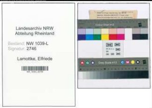 Entnazifizierung Elfriede Lamottke , geb. 20.04.1917 ()