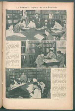 La Biblioteca Popular de San Bernardo