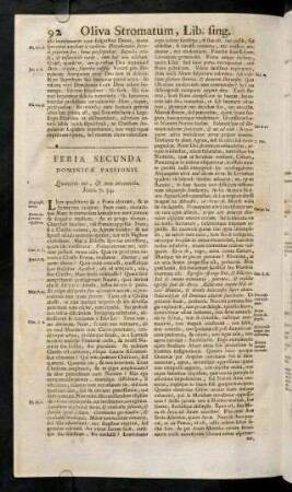 92-102, Feria Secunda Dominicae Passionis; ...