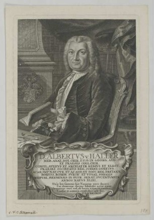 Bildnis des Albertvs v. Haller