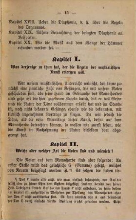 Micrologus Guidonis de disciplina artis musicae d.i. kurze Abhandlung Guido's über die Regeln der musikalischen Kunst