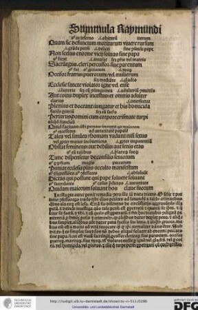 In ista parte autor ponit remedia contra illa iam dicta dicens, o felix et prudens confessor ego trado tibi...