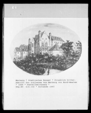 Marburg, ehemaliges Landgrafenschloss