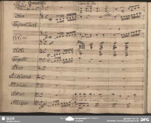 Quartetto: "Pria che la nuova aurora"