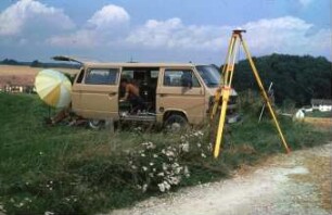 Einsatz des Differentiellen GPS in Scheyern beim Mähdrusch