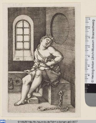 Kleopatra, sitzend