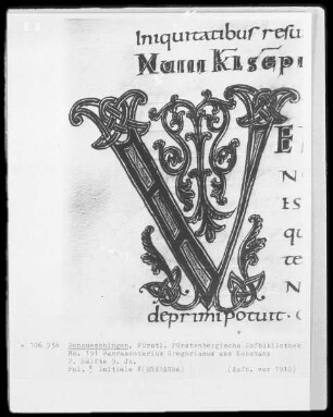 Hs.191 & Sacramentarium Gregorianum
