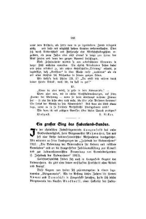Ein großer Sieg des Haberland-Bundes