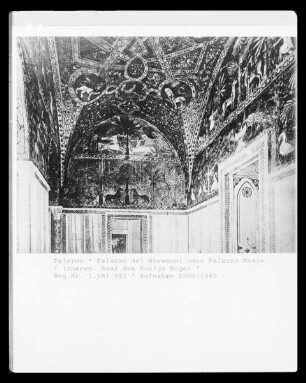 Palazzo Reale & Palazzo dei Normanni — Stanza di Re Ruggero