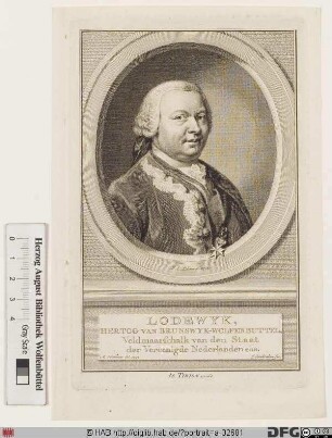 Bildnis Ludwig Ernst, Herzog zu Braunschweig-Lüneburg-L.