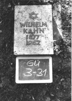 Grabstein GU/3/31