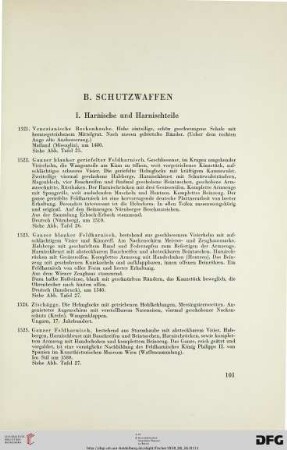 Schutzwaffen (Nr. 1521-1526)