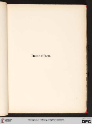 Inschriften