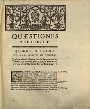 Quaestiones theologicae